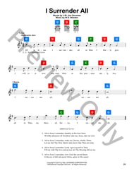 I Surrender All Guitar and Fretted sheet music cover